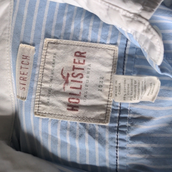 Hollister striped button down shirt - Picture 5 of 5